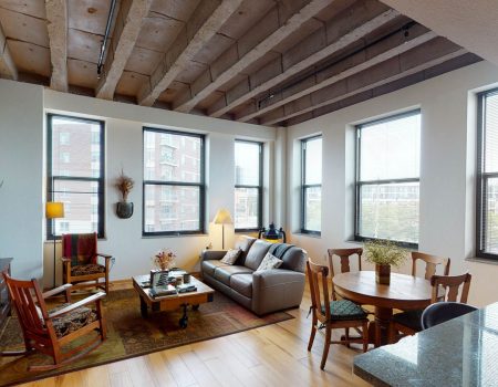 Apartment Availability Apartment Virtual Tours Milwaukee Two Bedroom Apartments Milwaukee One Bedroom Apartments Milwaukee studio apartments - bridgeview living dining room